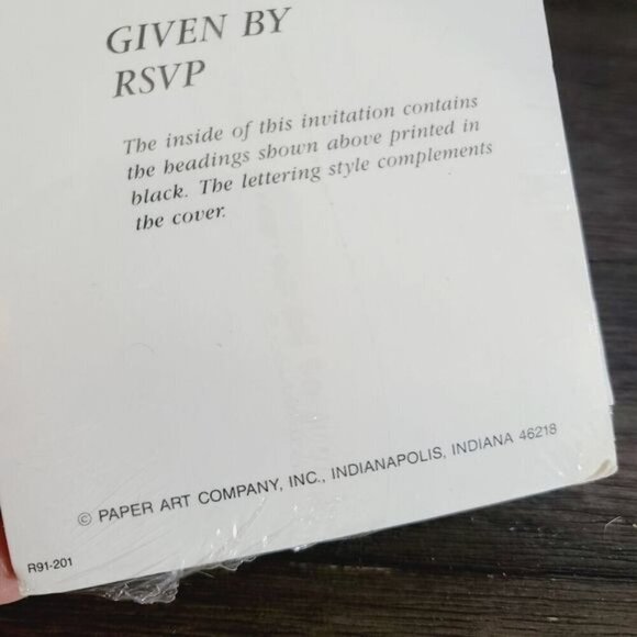 Vintage 80s 90s Paper Art Company Cute Kawaii Pastel Teddy Bear Invitations - Picture 5 of 9